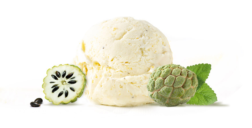 buy organic custard apple ice cream