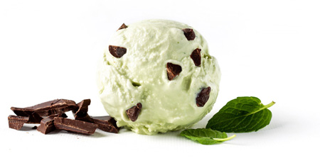 buy organic mint chip ice cream