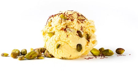 buy organic saffron pistachio ice cream