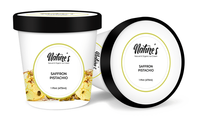 saffron pistachio ice cream