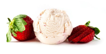 buy organic strawberry ice cream