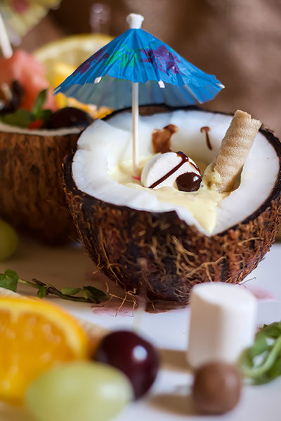 tender coconut ice cream