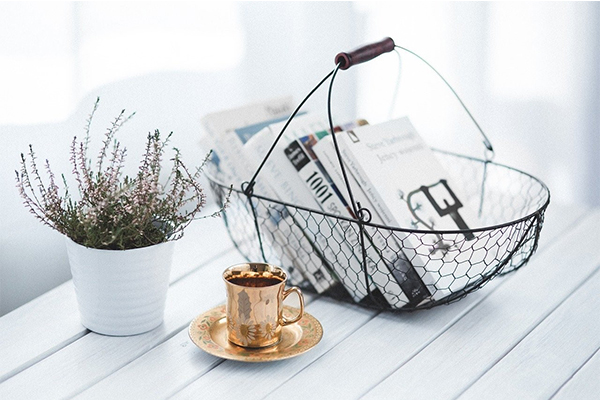 golden cup coffee basket books