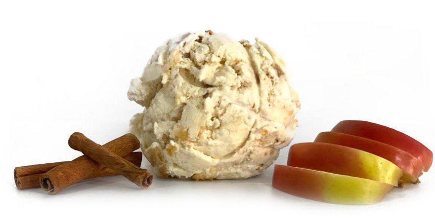 buy organic apple cinnamon pie ice cream
