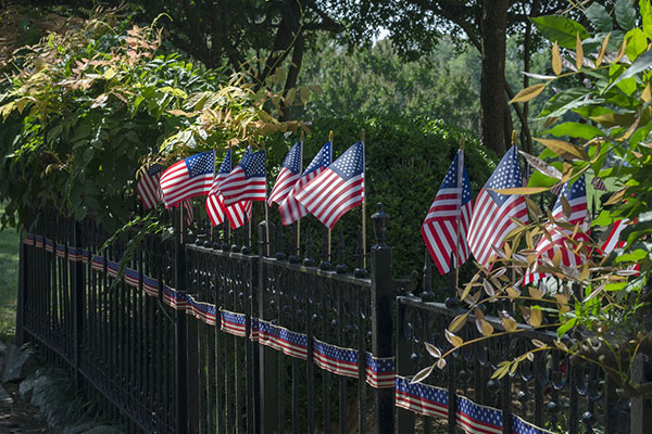 Decorate your home with flags