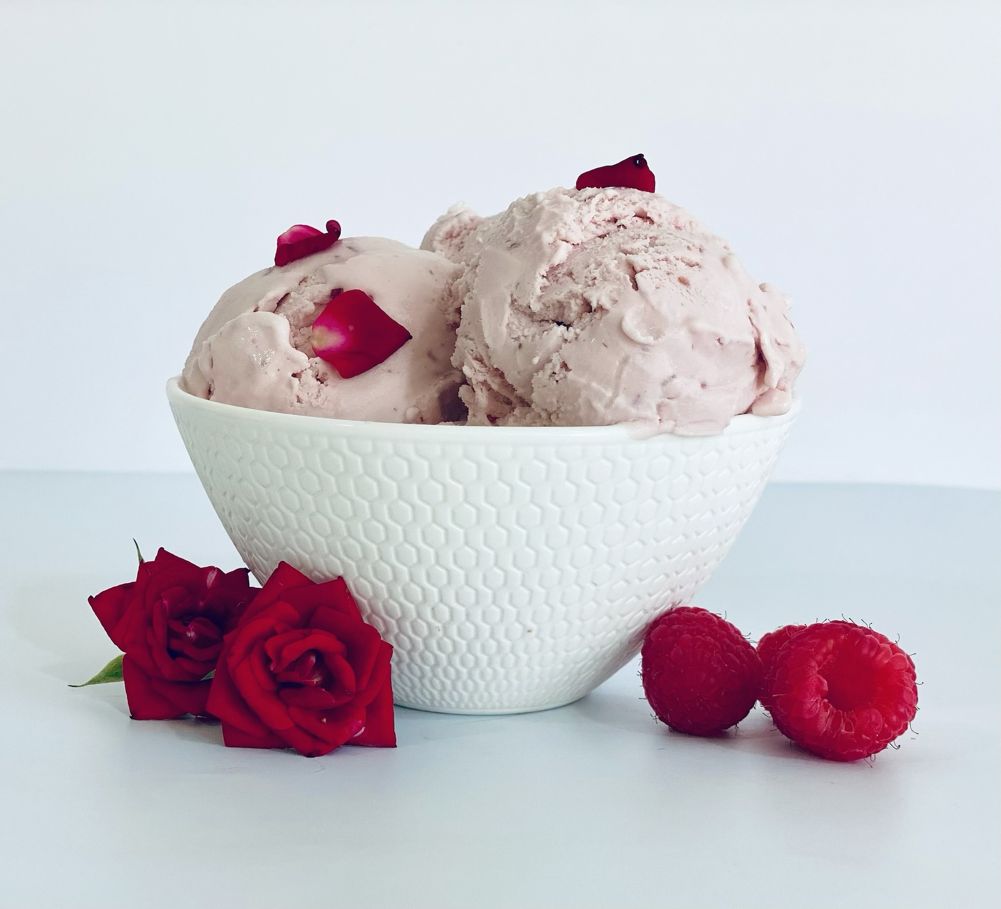 rose ice cream