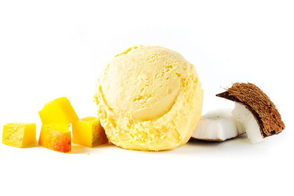vegan mango ice cream